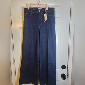 Frame Denim Dark Blue Flare Jeans